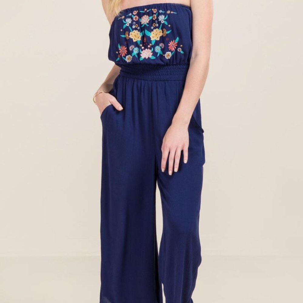 Tilda Embroidered Jumpsuit